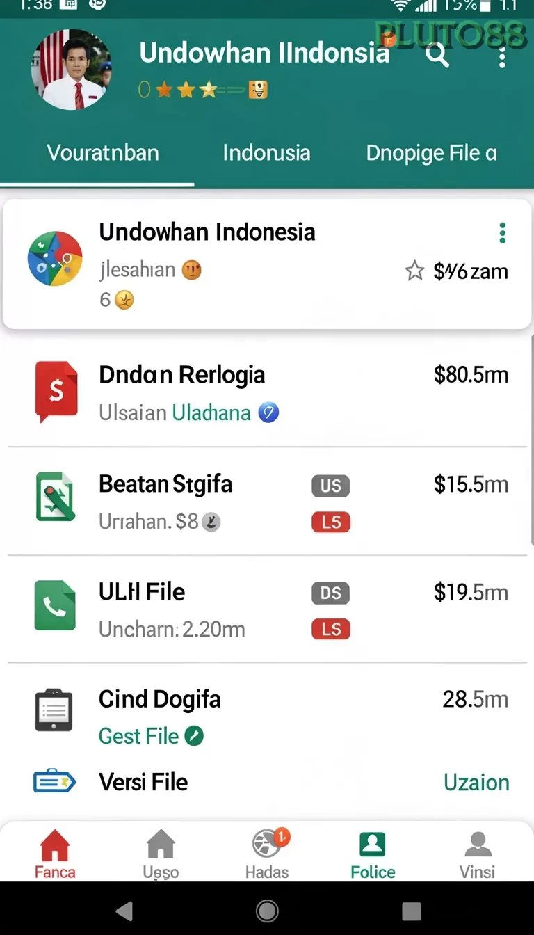 Cuplikan layar RAWONTOTO — pengaturan akun