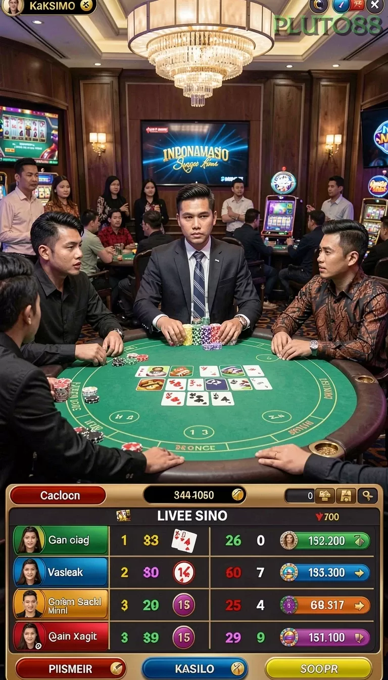 Cuplikan layar WINIDN — menu navigasi