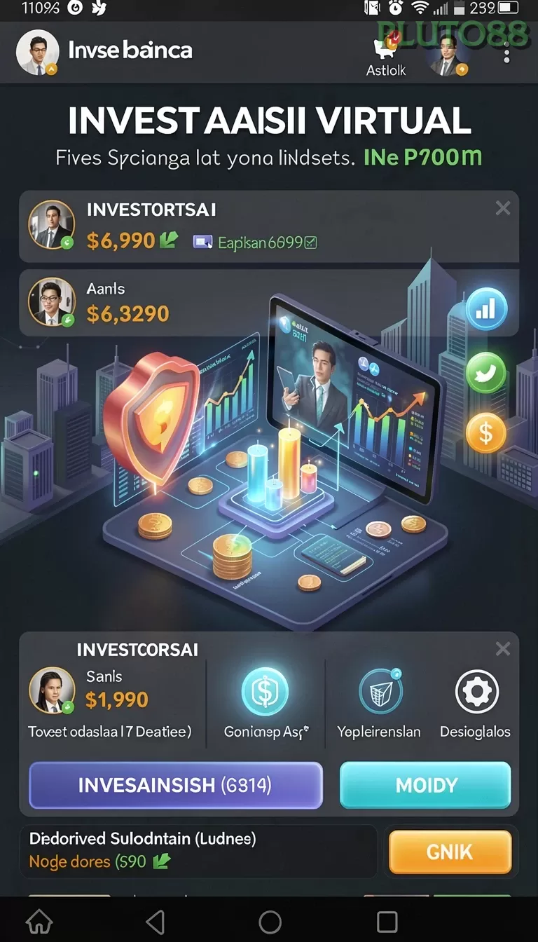 Cuplikan layar PULSA303 — menu navigasi
