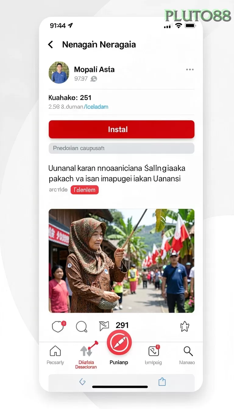 Cuplikan layar WINIDN — halaman utama
