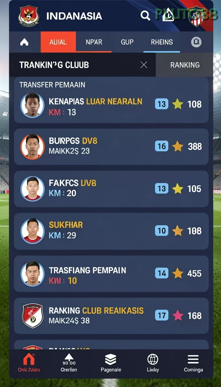Cuplikan layar APEK88 — halaman utama