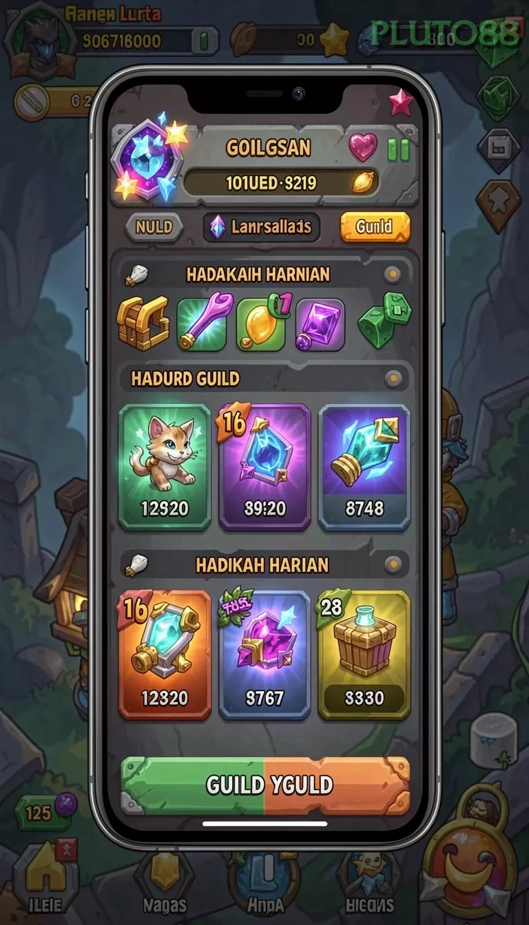 Cuplikan layar QQ222 — aktivitas
